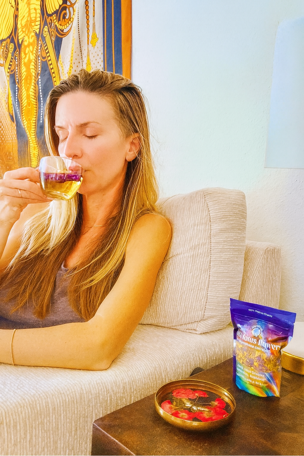 Altruistik™ Organic Blue Lotus Flowers - Natural Calming Herbal Tea