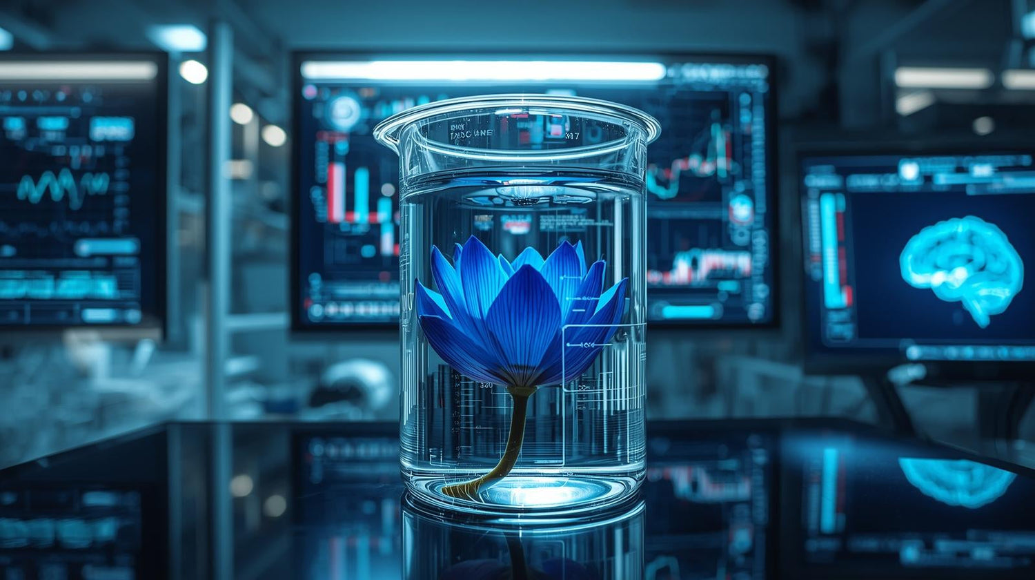 Blue Lotus flower 