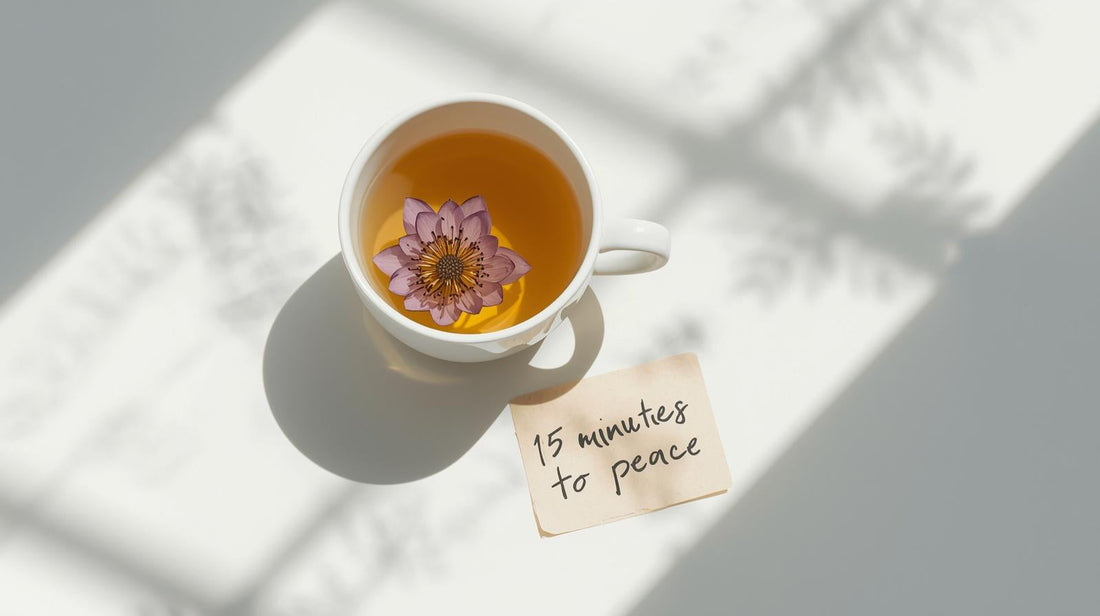 💙 Quick Relief: Your 15-Minute Blue Lotus Relaxation Protocol for Acute Anxiety