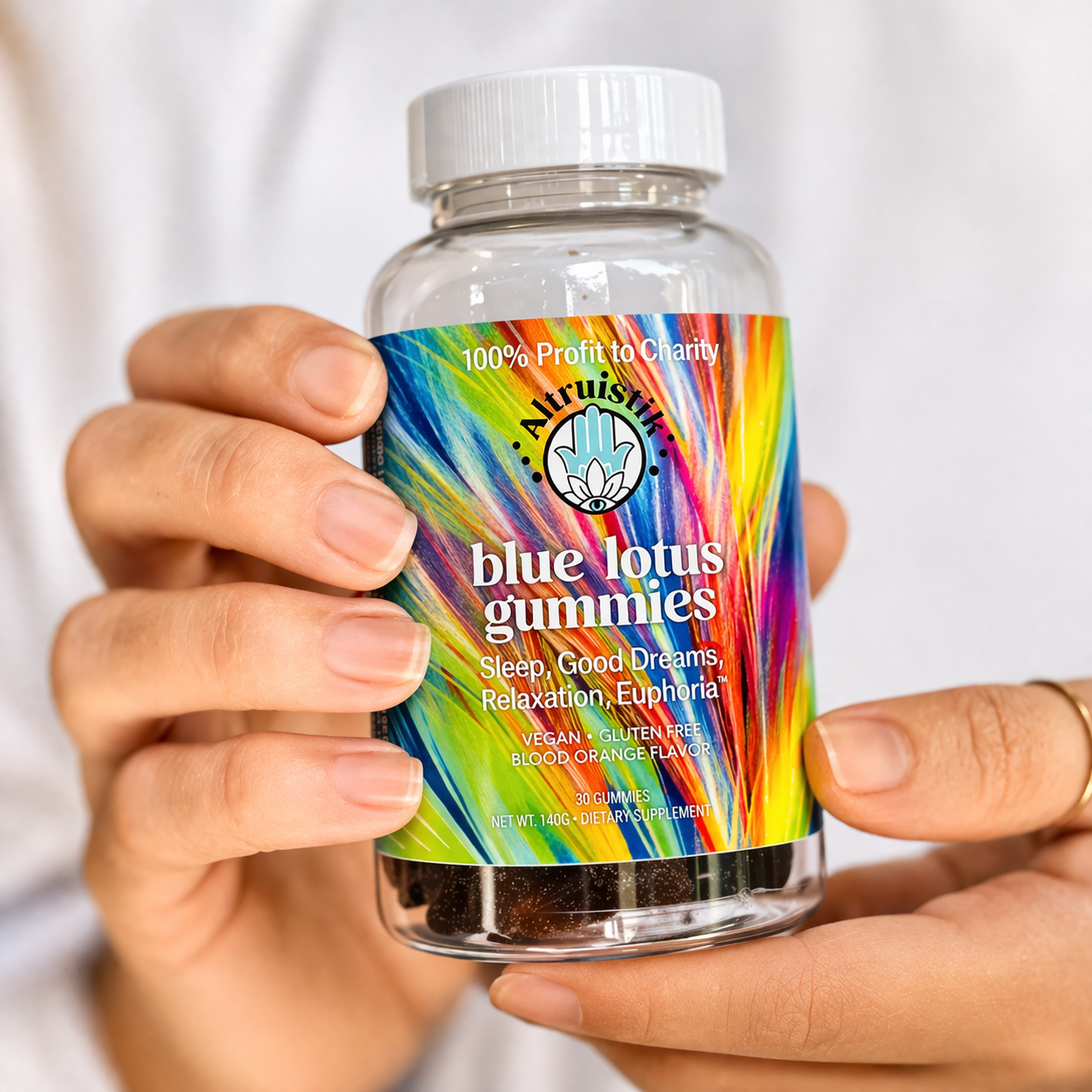 Blue lotus gummies are a natural wellness