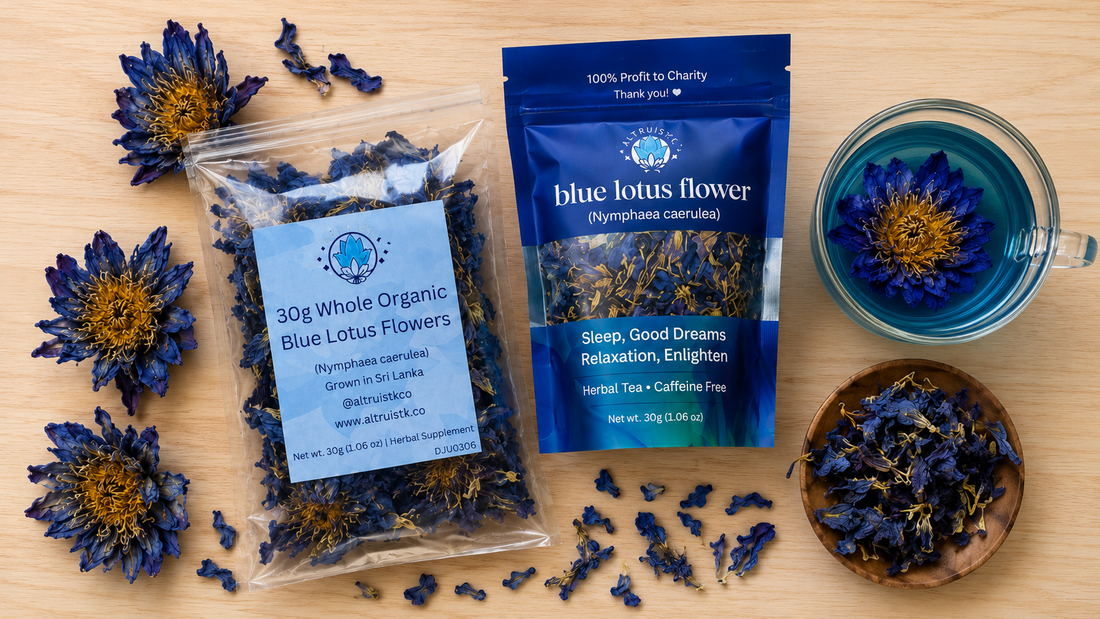Blue Lotus Flower