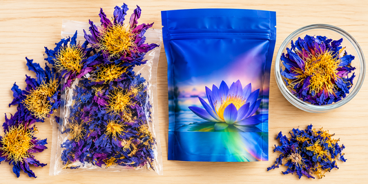 Organic Blue Lotus Flower