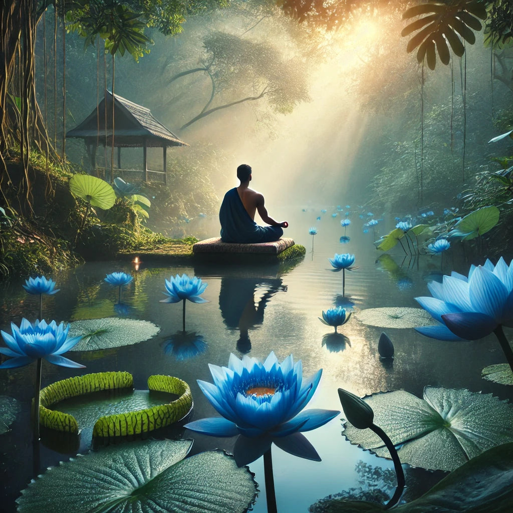 Blue Lotus for Mindfulness: Enhancing Meditation and Relaxation