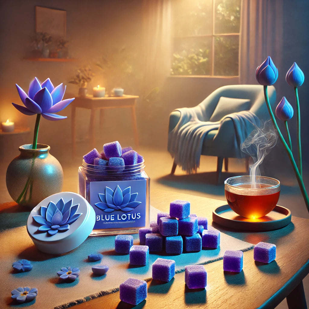 The Role of Blue Lotus Gummies in Stress Management