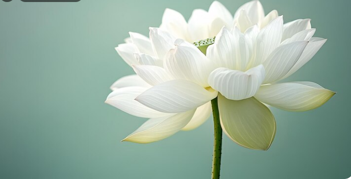  White Lotus Flowers
