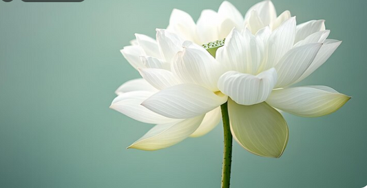  White Lotus Flowers
