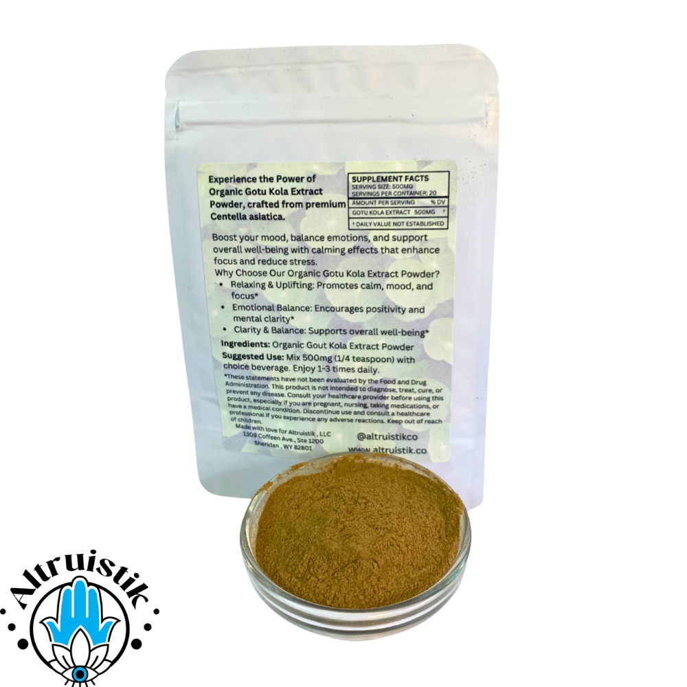 Organic Gotu Kola Extract Powder