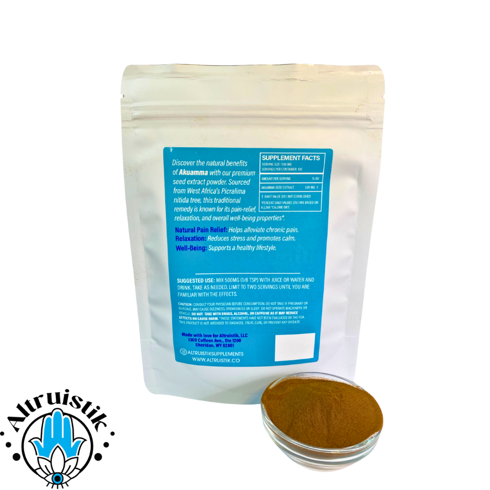 Altruistik 50g Akuamma Seed Extract Powder