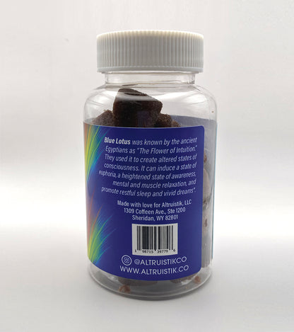 Altruistik™ 300mg Blue Lotus Gummies – For Deep Relaxation, Sleep, and Mood Enhancement