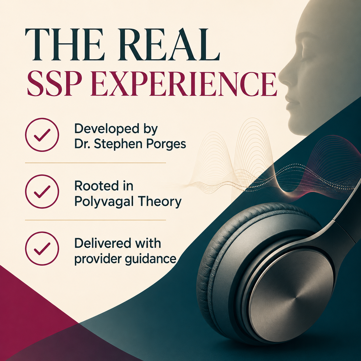 Safe and Sound Protocol (SSP) 1 yr Self-Guided Access – Science-Based Polyvagal Nervous System Reset