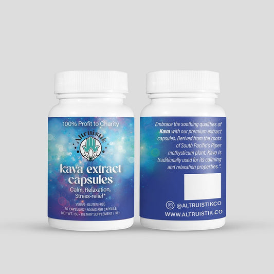 Altruistik™ 700mg 30% Kava Extract Capsules